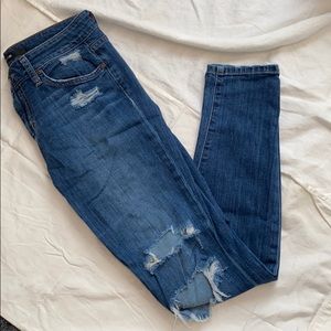 Distressed Joe’s Jeans